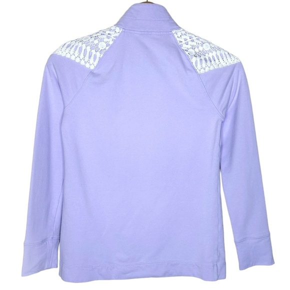 Lilly Pulitzer UPF 50+ Skipper Popover in Lilac Verbena Size XXS fits XS - Picture 6 of 6
